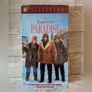 Trapped in Paradise VHS